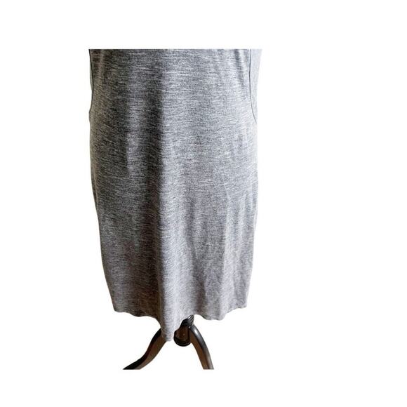 Prana Women’s Activewear Dress Size Small Grey Shelf Bra Open Back Scoop Neck - Picture 6 of 10
